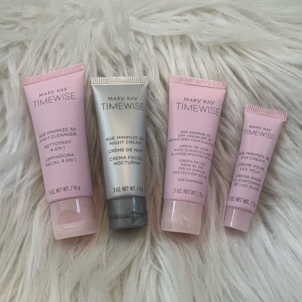 TimeWise 3D travel set, combination/oily formula